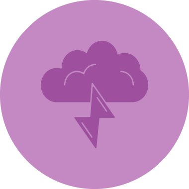 vektör Bulut simgesi illüstrasyonu