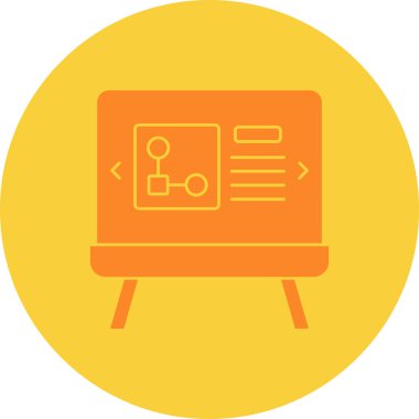 iş simgesi vektör illüstrasyonu