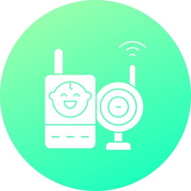 Modern simgenin vektör illüstrasyonu