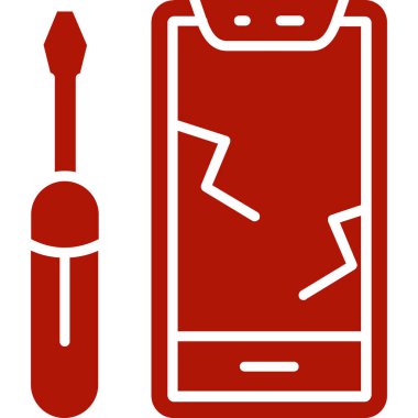 Telefon simgesi vektör illüstrasyonu