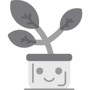 Kaktüs kabı, illüstrasyon, beyaz arkaplan üzerindeki vektör.