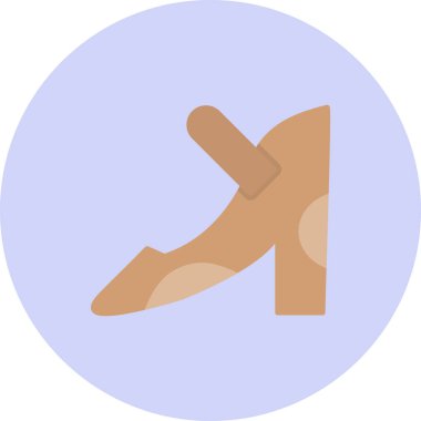 ayakkabı ikonu vektör illüstrasyonu