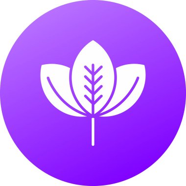 Lotus simgesinin vektör illüstrasyonu