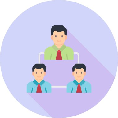 İnsanlar. Web simgesi basit illüstrasyon