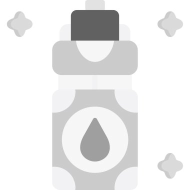 şişe simgesi, vektör illüstrasyonu