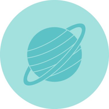 Mavi ve beyaz bir ikonun vektör illüstrasyonu