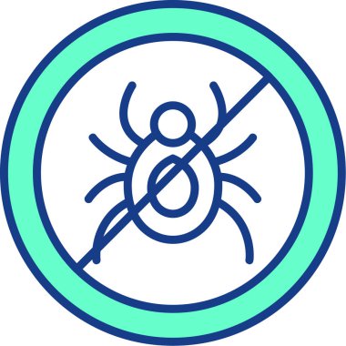 Örümceğin vektör çizimi