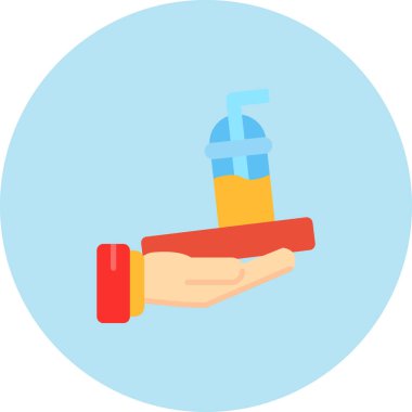 bebek şişe vektör çizim