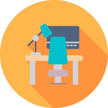 Masa simgesi. Web için basit tablo vektör simgeleri çizimi