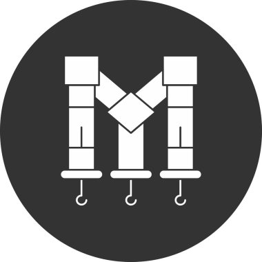 Modern b 'nin vektör illüstrasyonu eksik simgesi