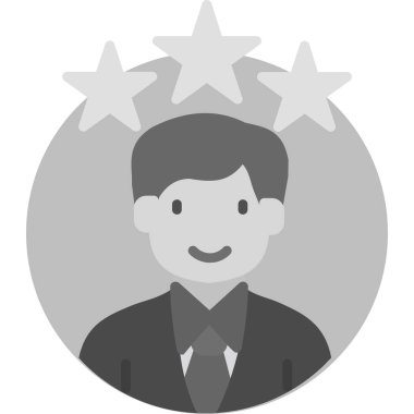 işadamı düz vektörü izole