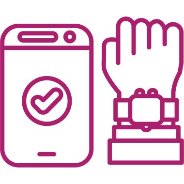 Mobil uygulamalı akıllı twatch