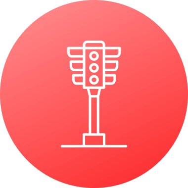 Modern b 'nin vektör illüstrasyonu eksik simgesi