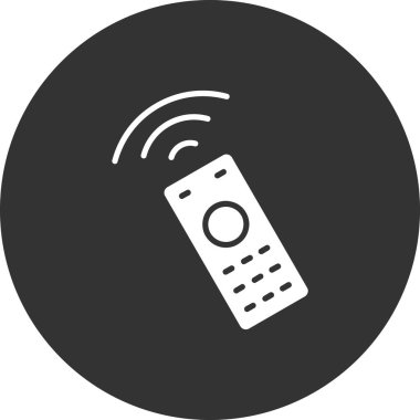 Uzaktan kumanda simge vektör çizim