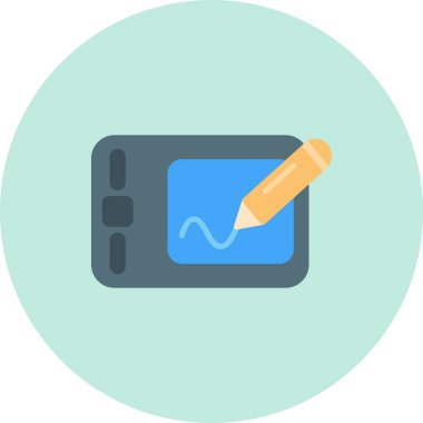 Web, vektör, teknoloji, düzenleme ve aygıtlar için iş düzlüğü simgesi