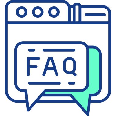 Web simgesi, vektör illüstrasyonu