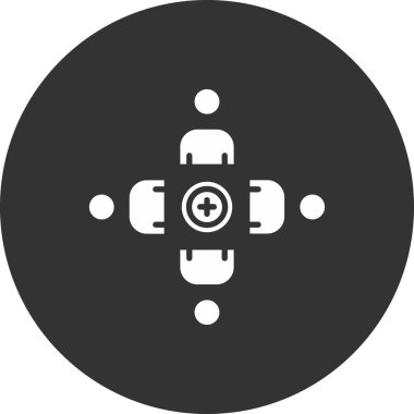 seo modern simgesinin vektör illüstrasyonu