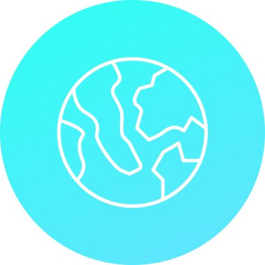 vektör Yeryüzü simgesi