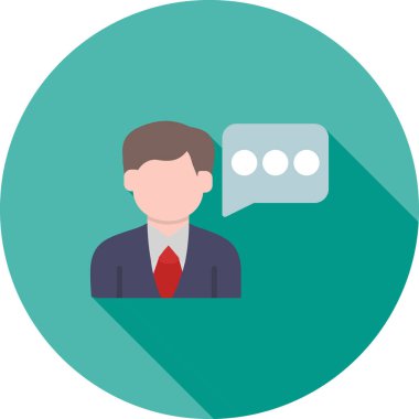 Konuşma baloncuklarının vektör çizimi