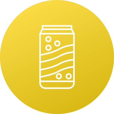 Benzersiz süt vektörü simgesi