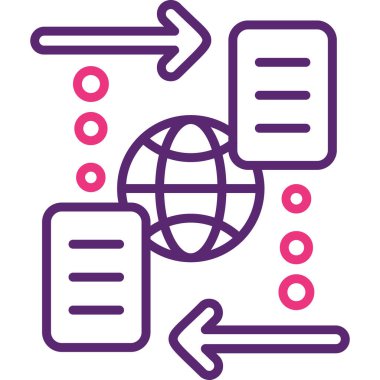 Global Harita. Web simgesi