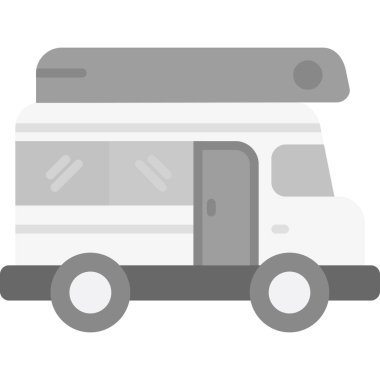 Römork simge vektör çizim