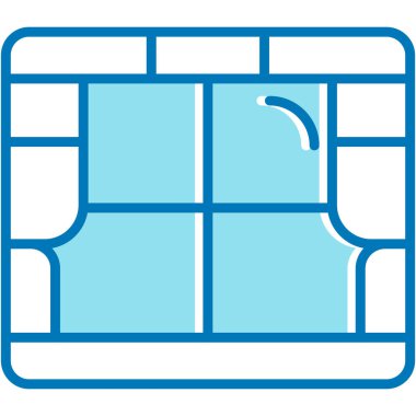 Su musluğu. Web simgesi basit illüstrasyon