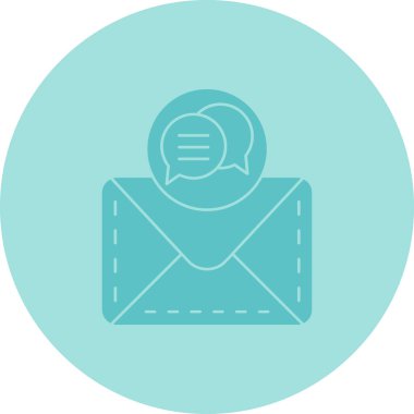 e- posta simgesi vektör illüstrasyonu