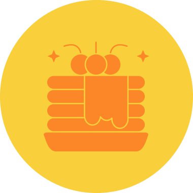 Beyaz arkaplandaki bir arının vektör çizimi