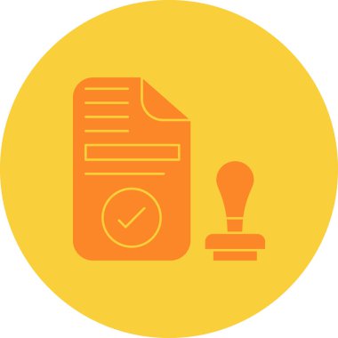 Kontrol listesi. Web simgesi basit illüstrasyon