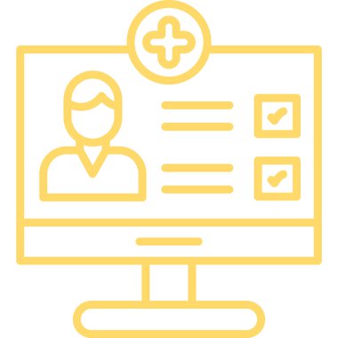 çevrimiçi web simgesi basit illüstrasyon