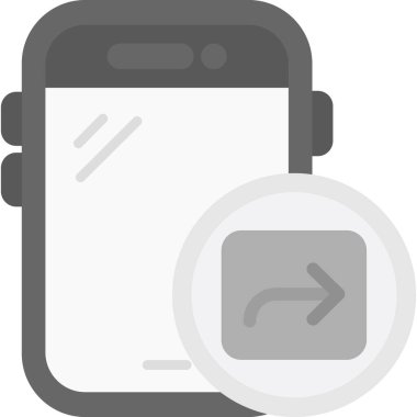 telefon simgesi, vektör illüstrasyonu