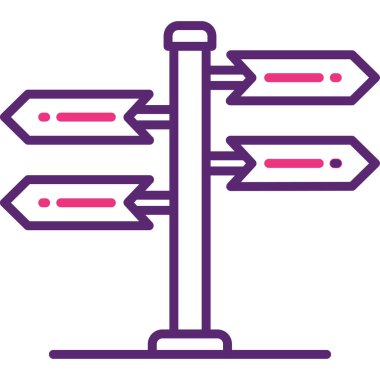 ok simgesi vektör illüstrasyonu