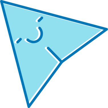 Ok. Web simgesi basit illüstrasyon