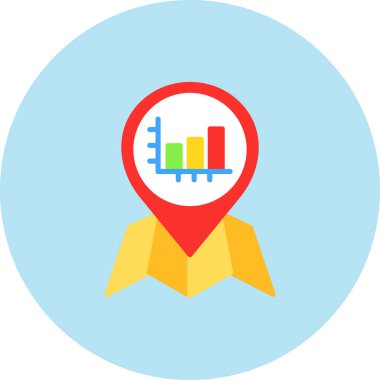 ticari grafik vektör simgesi modern basit illüstrasyon