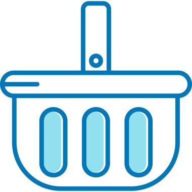 Yemek. Web simgesi basit illüstrasyon