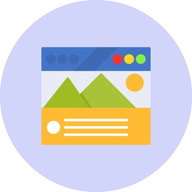 kart simge vektör çizim