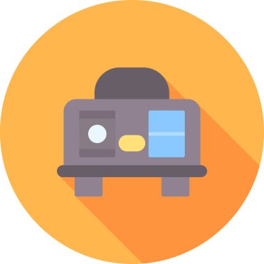 kamera fotoğrafçılık simgesi, vektör illüstrasyonu