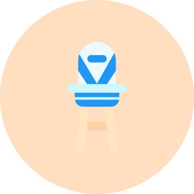 Tuvalet. Web simgesi basit illüstrasyon