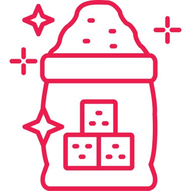 Gıda simgesinin vektör illüstrasyonu