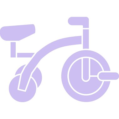 Bisiklet. Web simgesi basit illüstrasyon