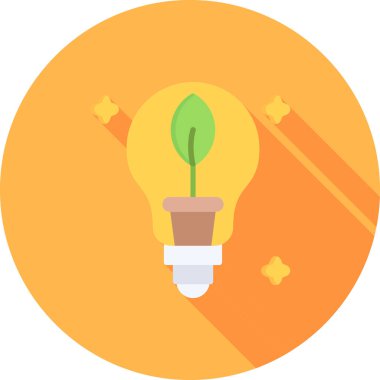 ampul ışık fikir simgesi