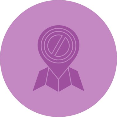 harita pin simgesi, vektör illüstrasyonu