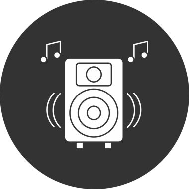 Modern b 'nin vektör illüstrasyonunda müziğin eksik simgesi