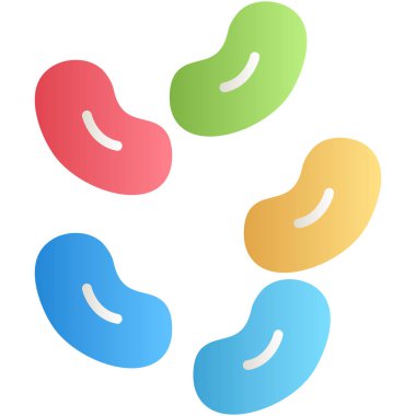 Gıda simgesinin vektör illüstrasyonu