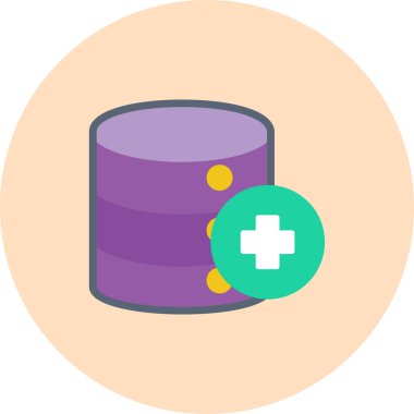 Hastane. Web simgesi basit tasarım