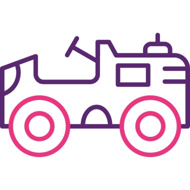 Benzin deposu ikonu. vektör illüstrasyonu