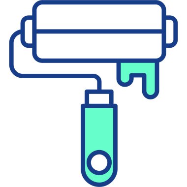 Klima simgesi basit vektör illüstrasyonu