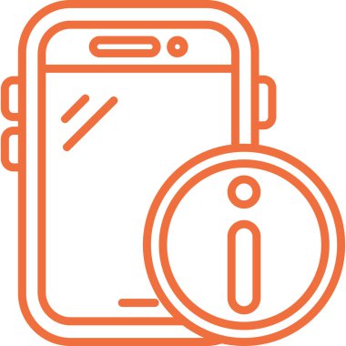 Telefon simgesi vektör illüstrasyonu