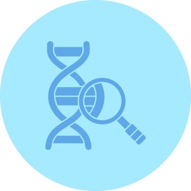 Bir büyüteçin vektör çizimi